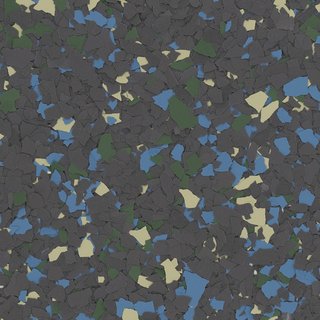 Swallowtail epoxy flake sample