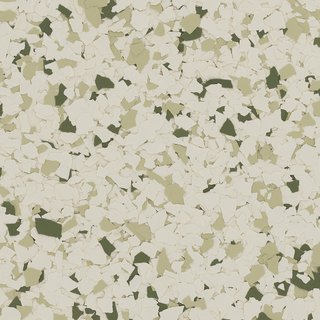 Leaf epoxy flake sample