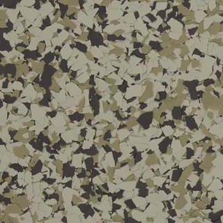 Fern epoxy flake sample