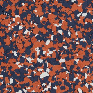 Soldier epoxy flake sample