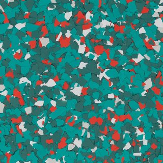 Flipper epoxy flake sample