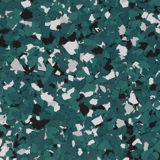 Swoop epoxy flake sample