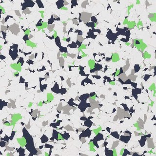 Boom epoxy flake sample