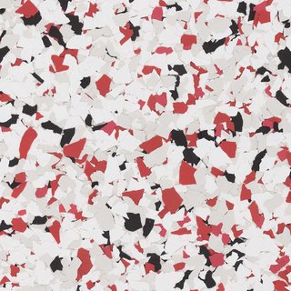 Talon epoxy flake sample