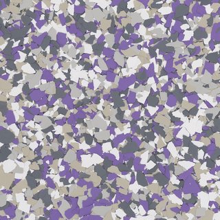 Whitewater epoxy flake sample