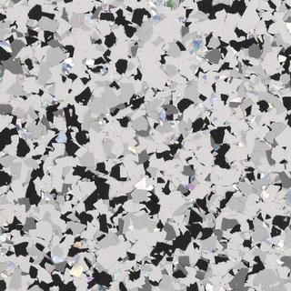 Aurora epoxy flake sample