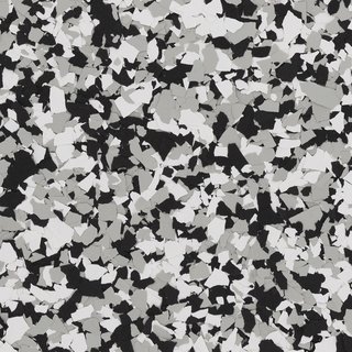 Domino epoxy flake sample