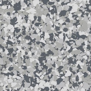 Gravel epoxy flake sample