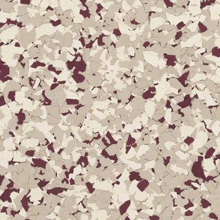 Merlot epoxy flake sample