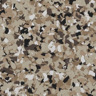 Leopard epoxy flake sample