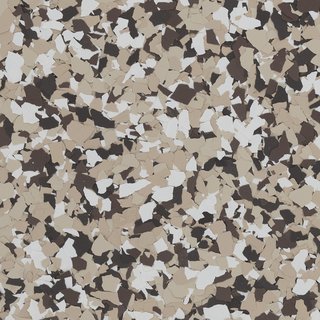 Buckskin epoxy flake sample