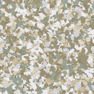 Hillside epoxy flake sample