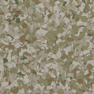 Olivine epoxy flake sample