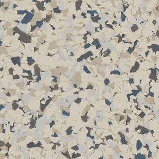 Bluelagoon epoxy flake sample