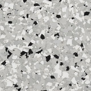 Feathergray epoxy flake sample