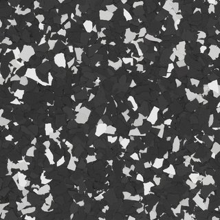 Raven epoxy flake sample