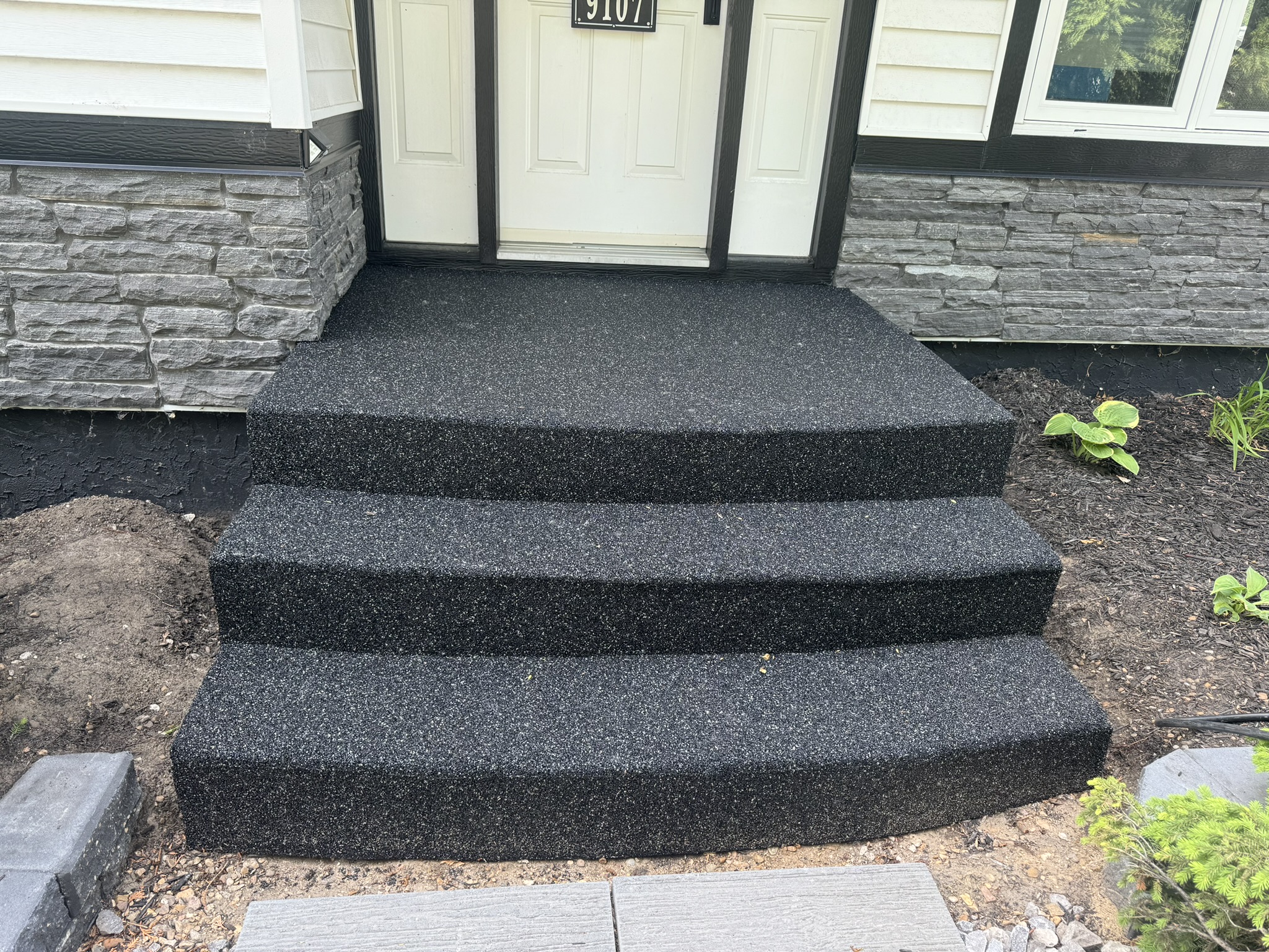 Rubber Paving Project