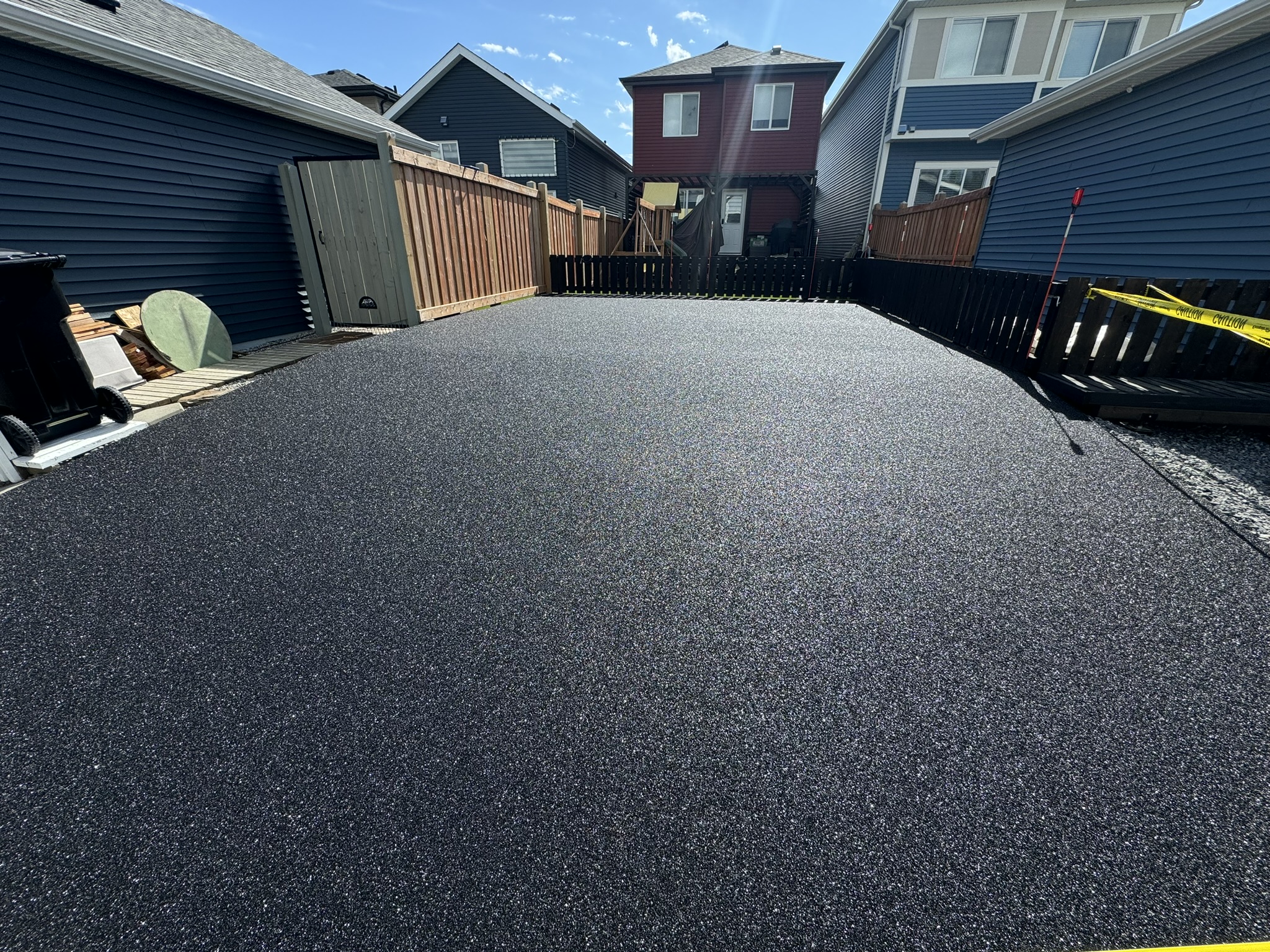 Rubber Paving Project