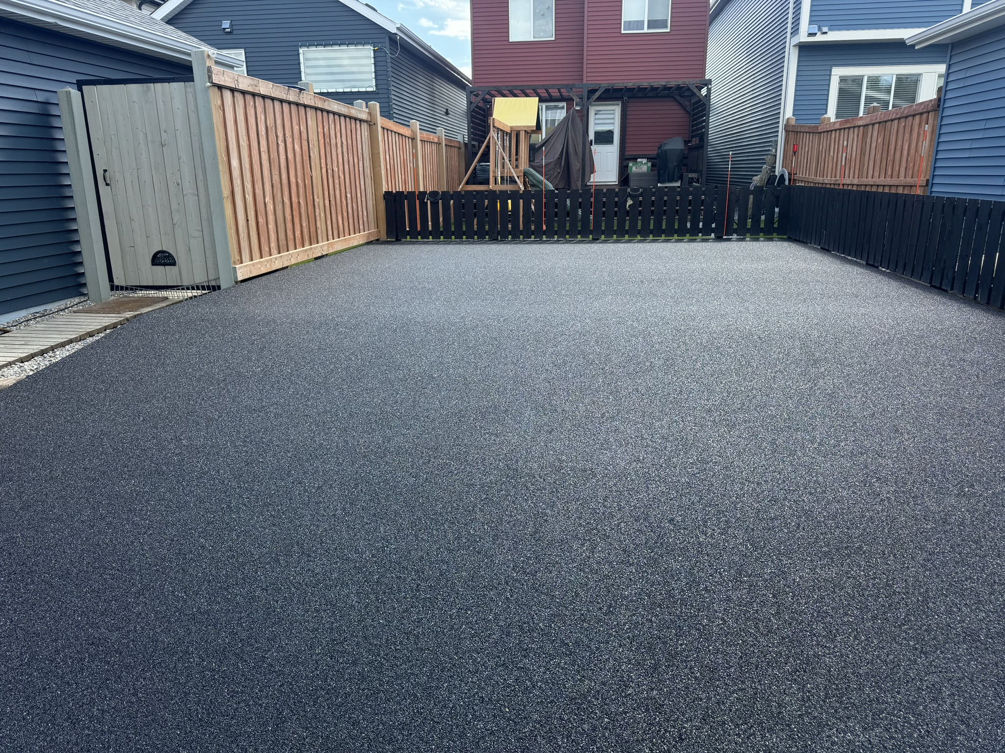 Rubber Paving Project