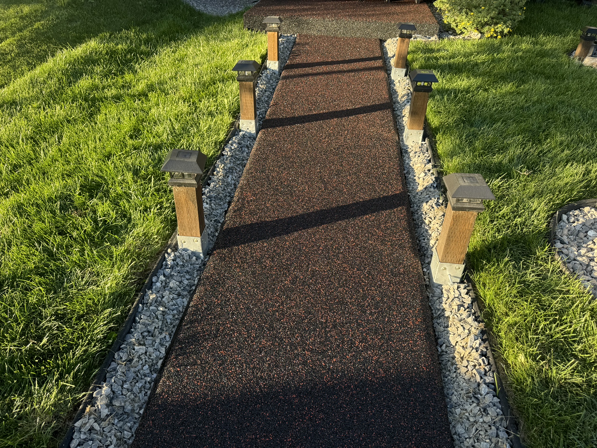 Rubber Paving Project