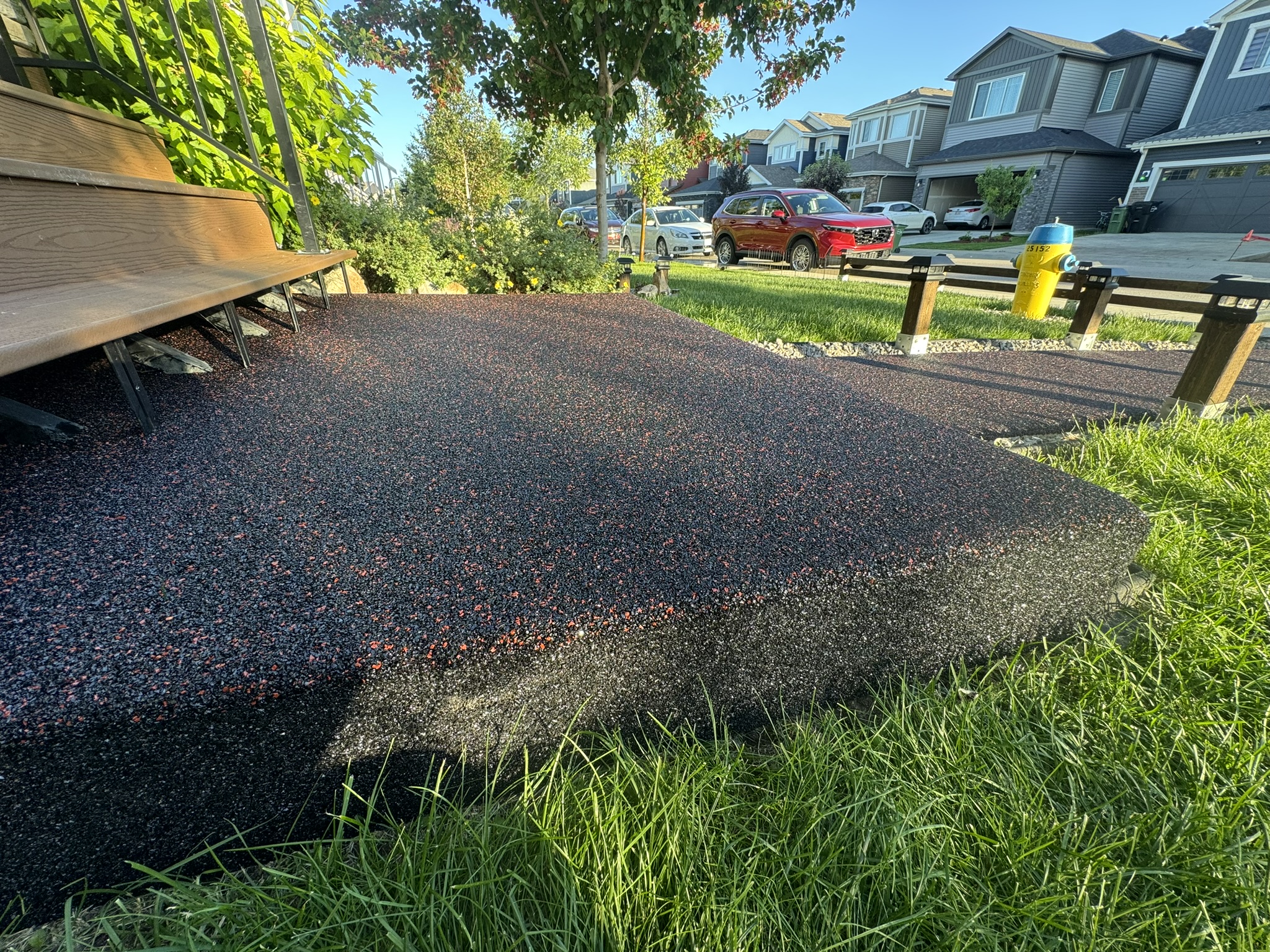 Rubber Paving Project