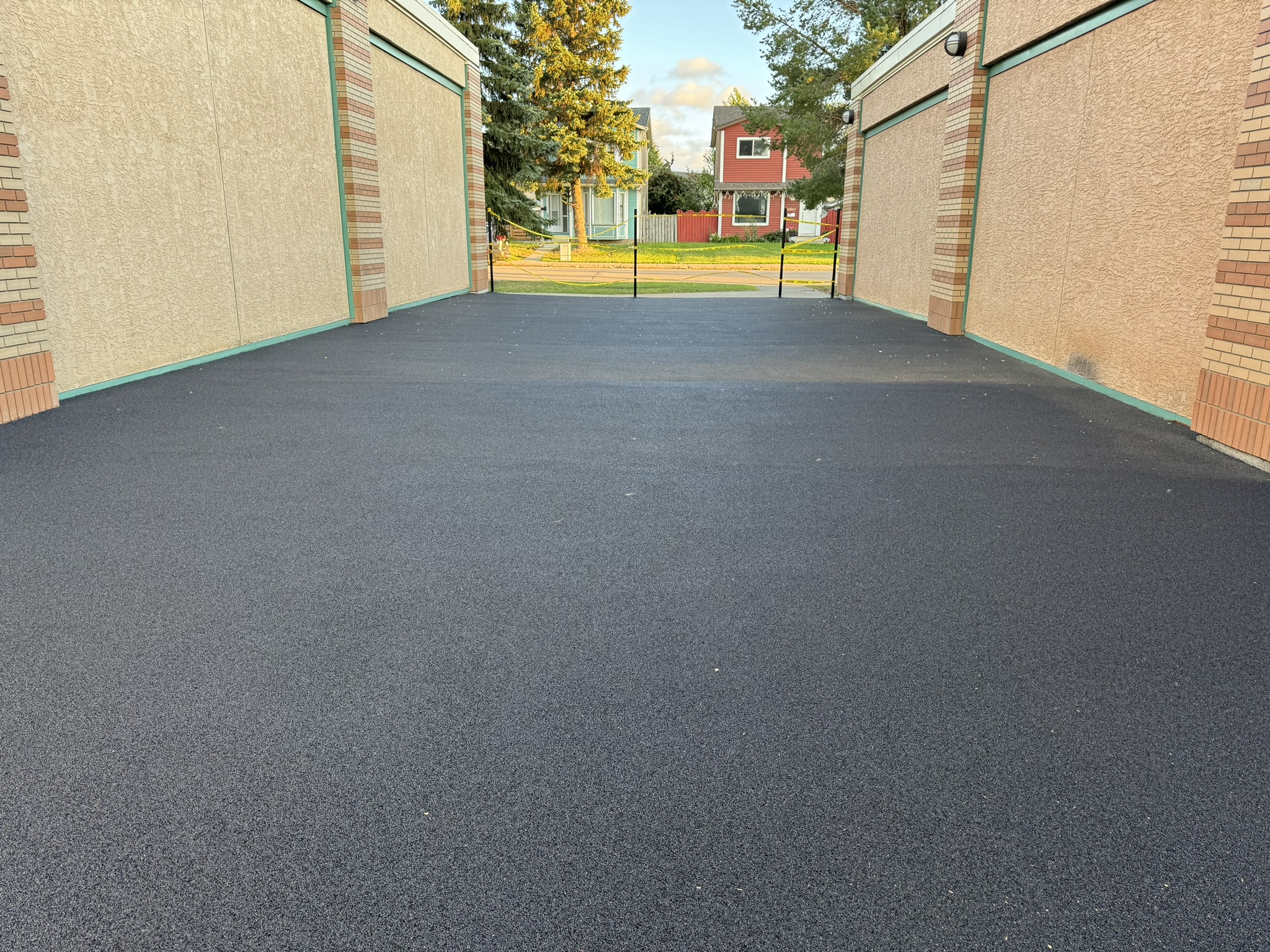 Rubber Paving Project