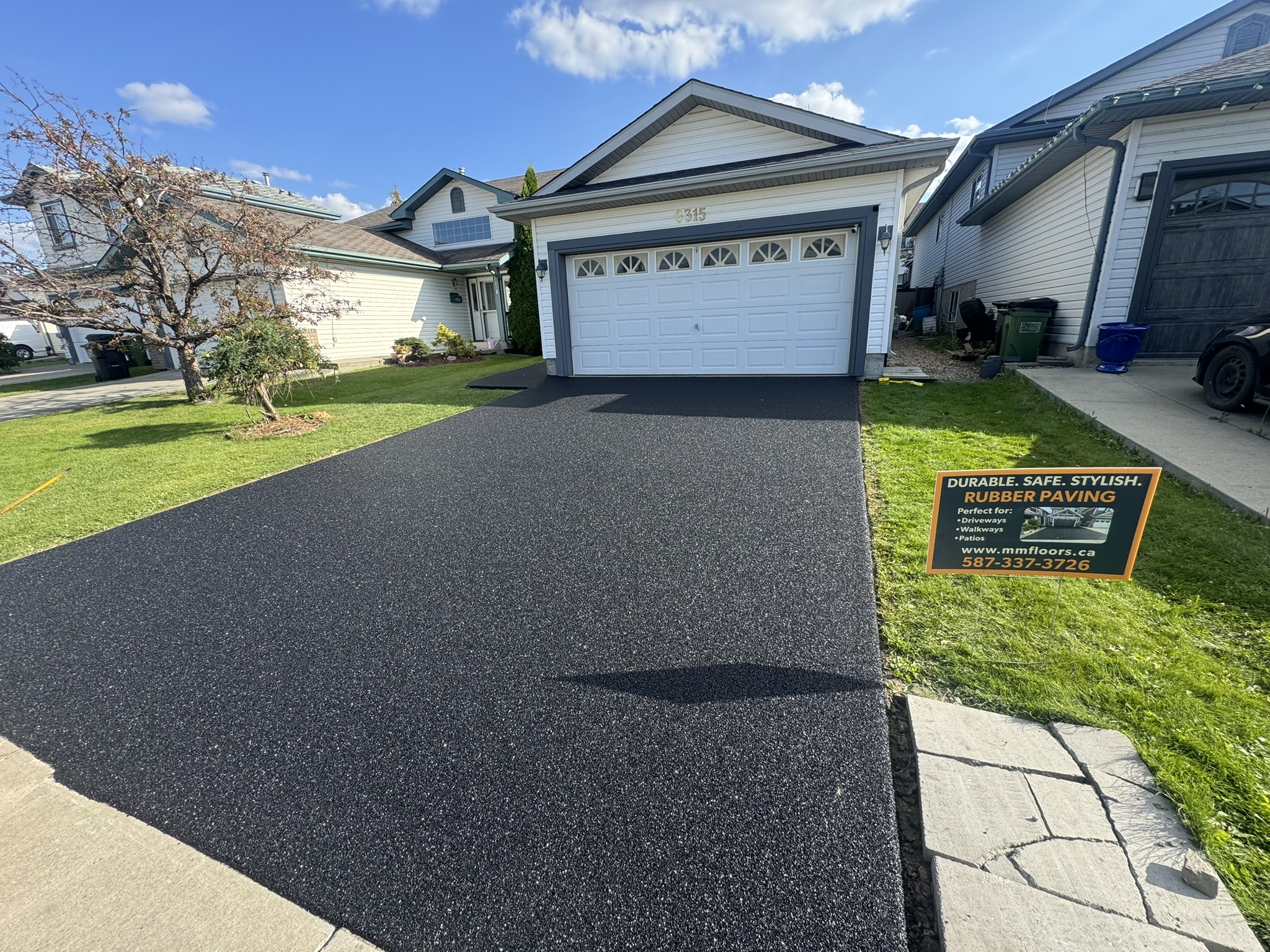 Rubber Paving Project