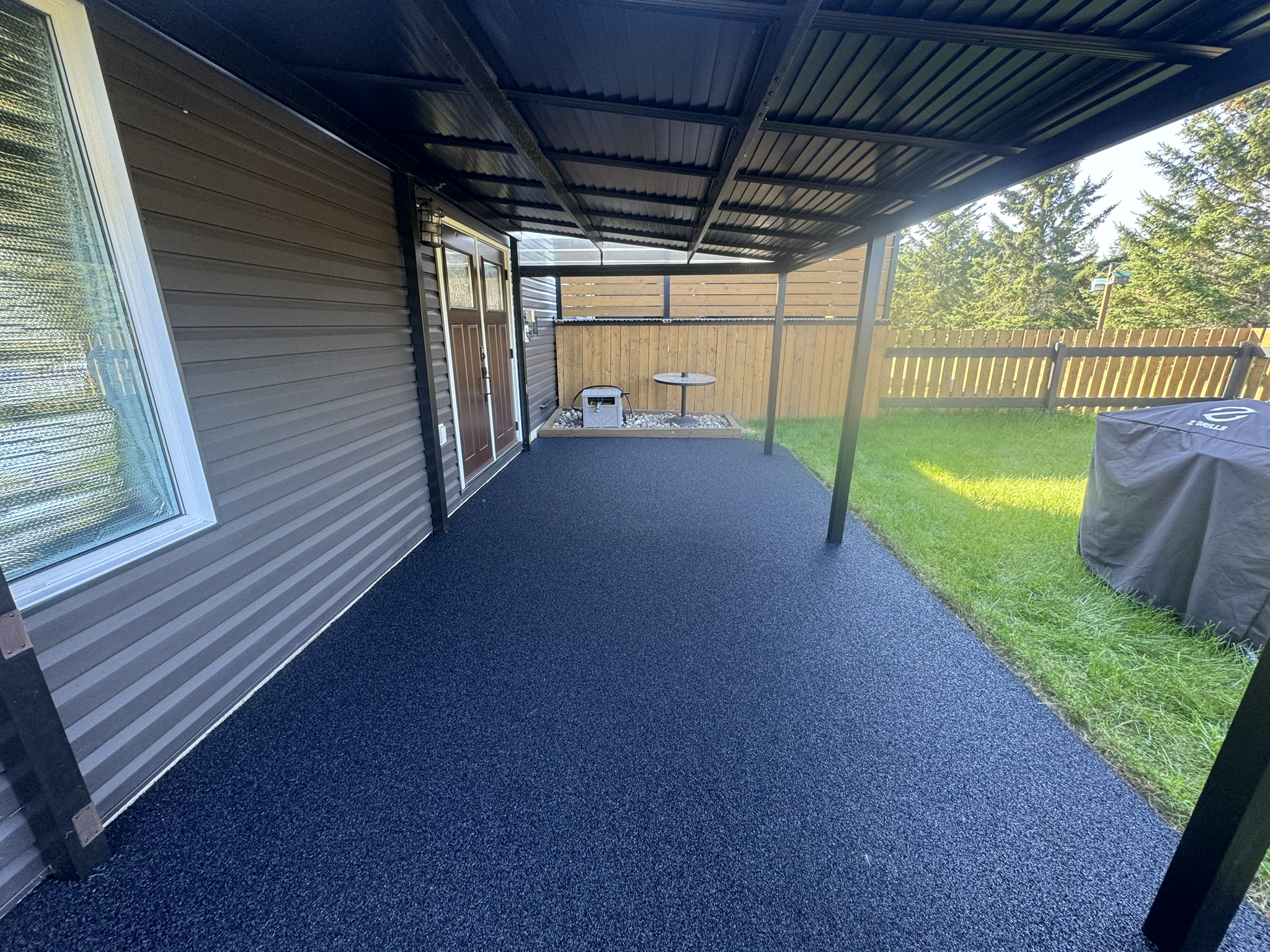 Rubber Paving Project