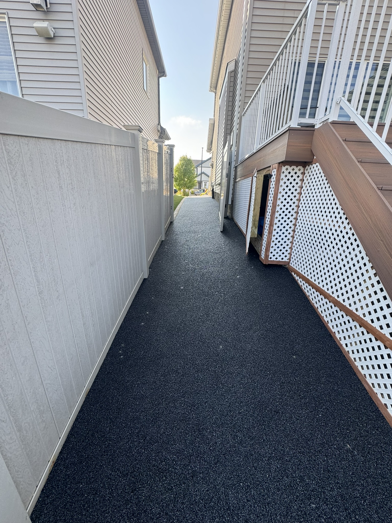 Rubber Paving Project