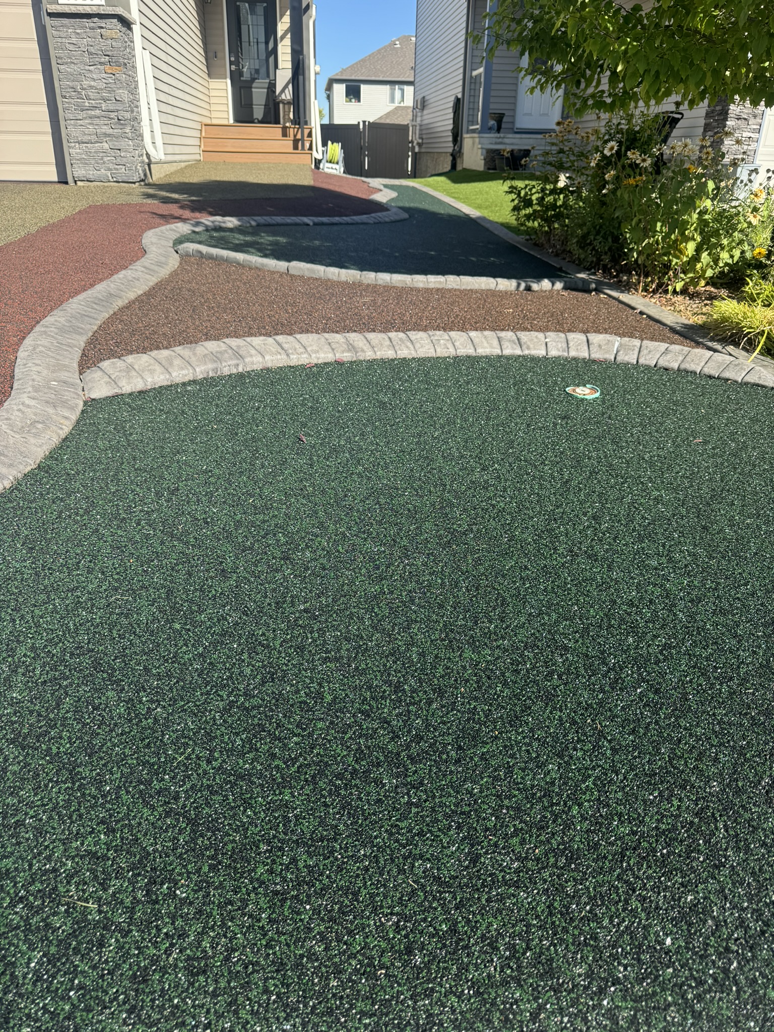 Rubber Paving Project