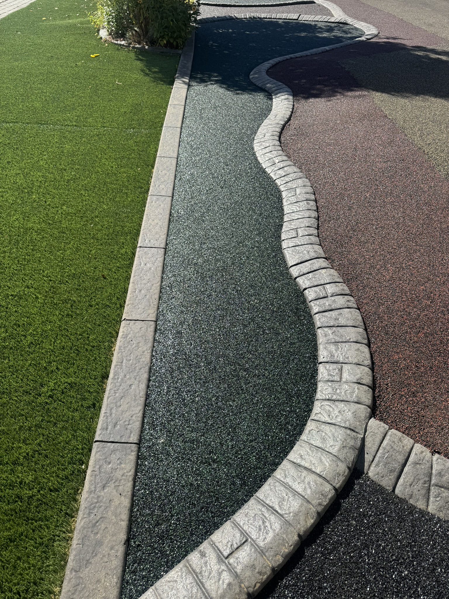 Rubber Paving Project