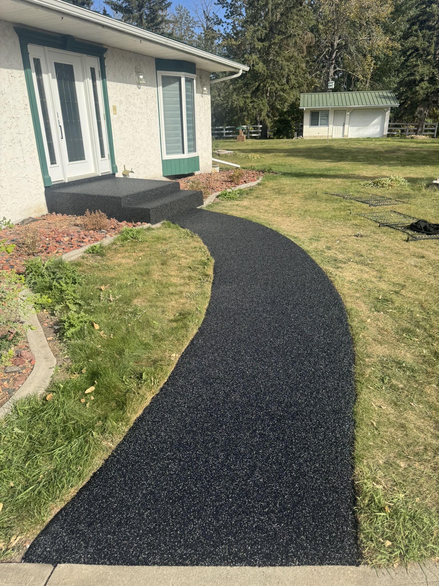 Rubber Paving Project